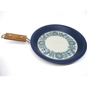 Figgio Flameware Vulcanus Vintage Tor Viking 10" Skillet Frying Pan GUC